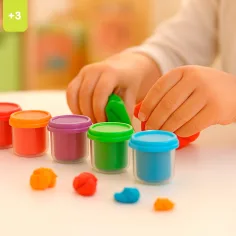 Playgo: Set de plastilină colorată cu unicorn, 6x56g imaginea 3