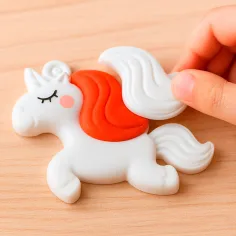 Playgo: Set de plastilină colorată cu unicorn, 6x56g imaginea 4