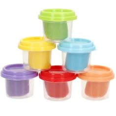 Playgo: Set de plastilină colorată cu unicorn, 6x56g imaginea 5