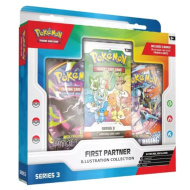 Pokémon TCG First Partners Illustration Collection – Seria 3 pachet de colecție