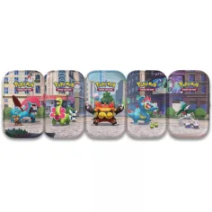 Pokémon TCG: Lumiose City Mini Tin pachet colecționar de cărți în cutie metalică, în diverse variante, 1 buc.