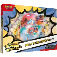 Pokémon TCG: Mega Evoluție - Eroii Înălțați - Cutie Mega Feraligatr ex