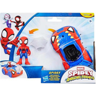 Póki și prietenii săi minunați: figurina Póki cu vehiculul Web-Crawler - Hasbro