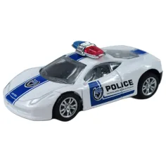 Police Cars: Set de mașini de poliție din metal în diferite variante 1/50 1db imaginea 4