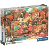 Port cu puzzle HQC de 1500 piese, 84,5x59,5cm - Clementoni