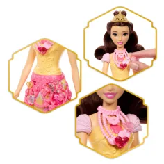 Prințese Disney: Păpușă surpriză din suflet - Belle - Mattel imaginea 3