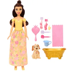Prințesele Disney: Set de joacă Belle - Mattel imaginea 4