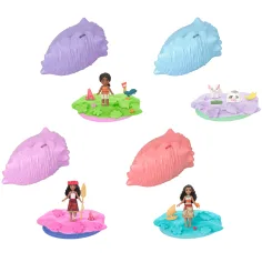 Prințesele Disney: Vaiana – mini-surpriză cu figurină și insulă de nisip - Mattel imaginea 2