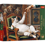 Puzzle „Pisicuță pufoasă” de 500 piese, Premium Plus - Trefl