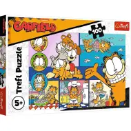 Puzzle 100 de piese Garfield cel Leneș - Trefl