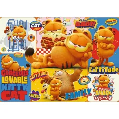 Puzzle 1000 de piese Garfield - Trefl imaginea 2