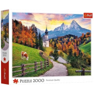 Puzzle Alpii Bavarezi, calitate premium, 2000 piese - Trefl