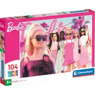 Puzzle Barbie la modă 104 piese Supercolor - Clementoni