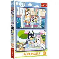 Puzzle Bluey 2x24 piese - Trefl