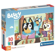 Puzzle Bluey Super Color, 30 de piese - Clementoni
