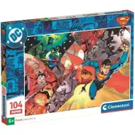 Puzzle DC Comics Superman Momente Eroice, 104 piese - Clementoni