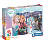 Puzzle Disney Frozen Super Color, 60 piese - Clementoni