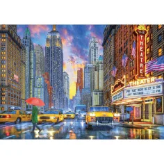 Puzzle HQC „Manhattan ploios” - 2000 de piese - Clementoni imaginea 2