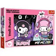 Puzzle Kuromi și My Melody ritm urban 160 piese - Trefl