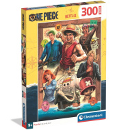 Puzzle One Piece cu 300 piese - Echipa - Clementoni