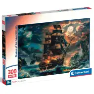 Puzzle Pirații mărilor bântuite 300 de piese - Clementoni