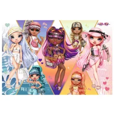 Puzzle Rainbow High cu prietene, 160 piese - Trefl imaginea 2