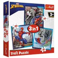 Puzzle Spider-Man 3 în 1 cu 50-36-20 piese - Trefl