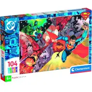 Puzzle Supercolor 104 de piese DC Comics Superman - Clementoni
