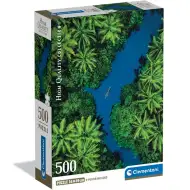 Puzzle compact 500 de piese HQC Aventură tropicală - Clementoni