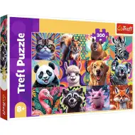 Puzzle cu 300 de piese – Portrete amuzante de animale - Trefl