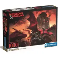 Puzzle de 1000 de piese Dungeons &amp; Dragons cu poster - Clementoni
