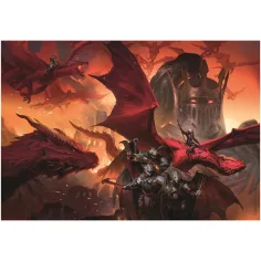 Puzzle de 1000 de piese Dungeons & Dragons cu poster - Clementoni imaginea 2