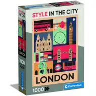 Puzzle de 1000 de piese London - Style in the City - Clementoni