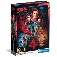 Puzzle de 1000 de piese Stranger Things Sezonul 4 cu poster - Clementoni
