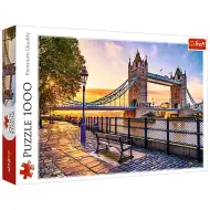 Puzzle de 1000 de piese cu Podul Tower Bridge din Londra - Trefl