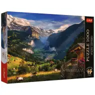 Puzzle de 1000 de piese cu Valea Lauterbrunnen - calitate Premium Plus - Trefl