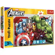 Puzzle maxi Marvel Răzbunătorii, 24 piese - Trefl
