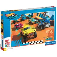 Puzzle maxi supercolor 104 de piese - Clementoni pentru concursul Hot Wheels