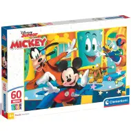 Puzzle maxi supercolor 60 piese Mickey Mouse și prietenii - Clementoni