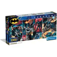 Puzzle panoramic Batman 1000 de piese cu poster - Clementoni