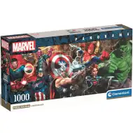 Puzzle panoramic cu supereroi Marvel de 1000 de piese, 98x33cm - Clementoni