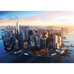 Puzzle premium de 1000 de piese Manhattan, New York - Trefl imaginea 2