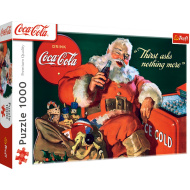 Puzzle premium plus de 1000 de piese cu Moș Crăciun Coca-Cola - Trefl