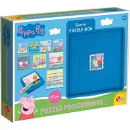 Puzzle progresiv Peppa Pig 8 în 1, 25 piese - Lisciani