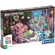 Puzzle supercolor Monster High 2 104 piese - Clementoni