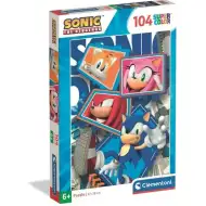 Puzzle supercolor Sonic 104db - Clementoni