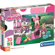 Puzzle supercolor cu 30 de piese Minnie Mouse - Clementoni