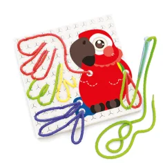 Quercetti: FantaFilo - Joc creativ de cusut cu tema grădina zoologică imaginea 4