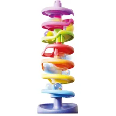 Quercetti: Turn în spirală - set pistă cu bile, 10 piese imaginea 2