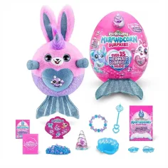 Rainbocorns: Mermaidcorn S5 Ouă surpriză cu figurină de pluș sirenicorn în mai multe variante 1buc imaginea 4